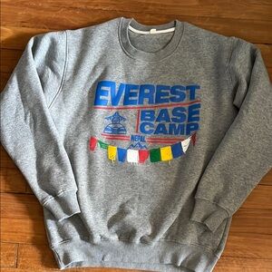 Gray Everest Base Camp Men's Sweater